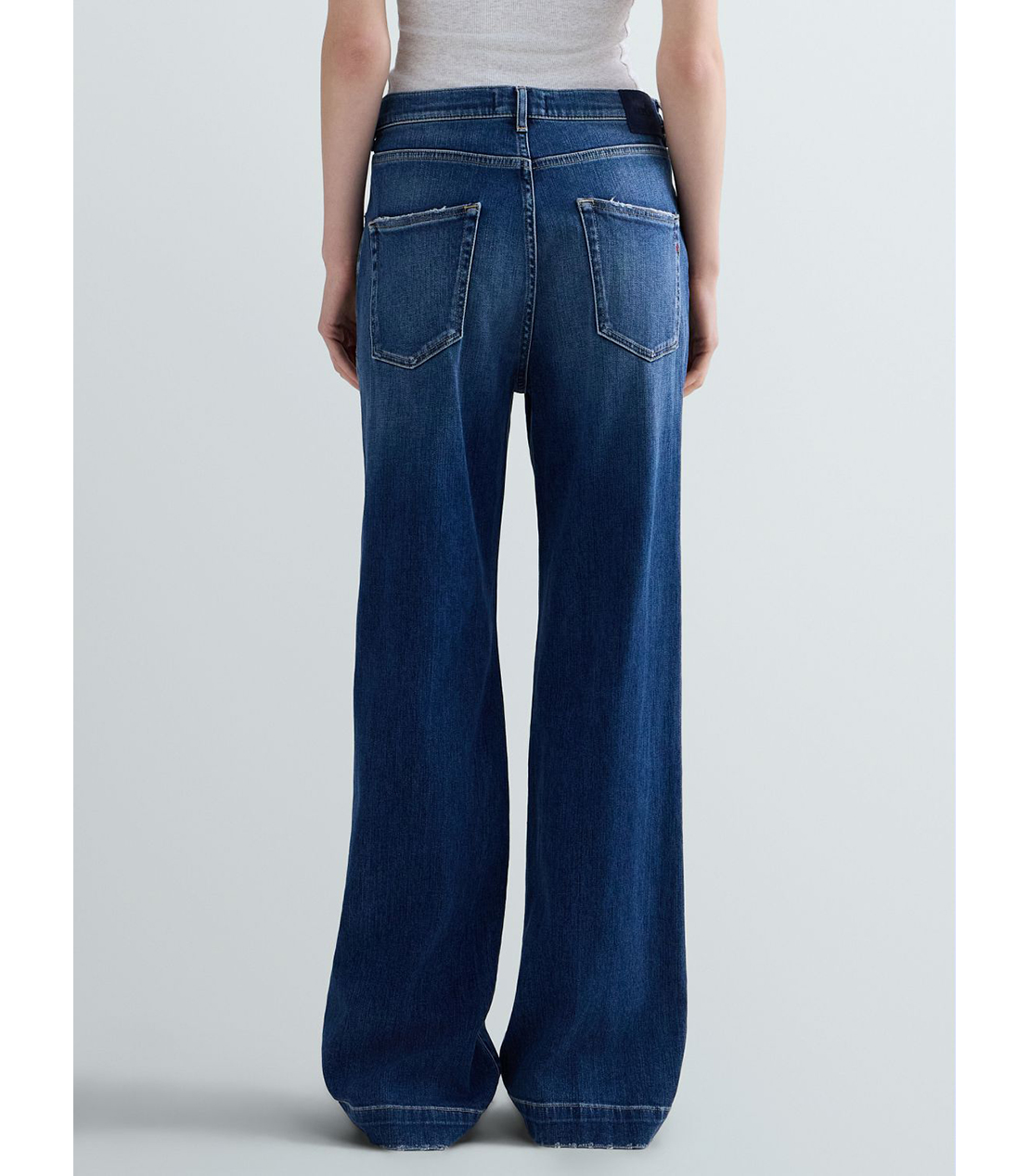 リラックスフィットMELJA インディゴデニム 詳細画像 ダークブルー 3